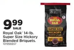 Mills Fleet Farm Royal Oak Super Size Hickory Blended Briquets offer