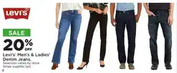 Mills Fleet Farm Levi's Men's & Ladies' Denim Jeans offer