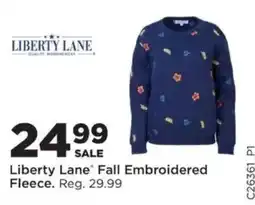 Mills Fleet Farm Liberty Lane Fall Embroidered Fleece offer