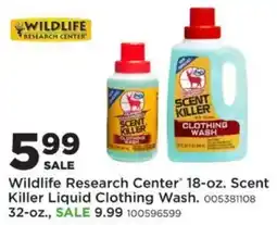 Mills Fleet Farm Wildlife Research Center Scent Killer Liquid Clothing Wash offer