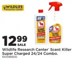 Mills Fleet Farm Wildlife Research Center Scent Killer Super Charged 24/24 Combo offer