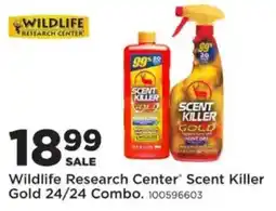 Mills Fleet Farm Wildlife Research Center Scent Killer Gold 24/24 Combo offer