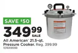 Mills Fleet Farm All American Pressure Cooker offer