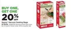 Mills Fleet Farm Nesco vacuum sealing bags & rolls offer