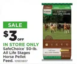 Mills Fleet Farm SafeChoice All Life Stages Horse Pellet Feed offer