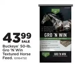 Mills Fleet Farm Buckeye gro n win textured horse feed offer