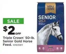 Mills Fleet Farm Triple Crown Senior Gold Horse Feed offer