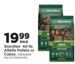 Mills Fleet Farm Standlee Alfalfa Pellets or Cubes offer