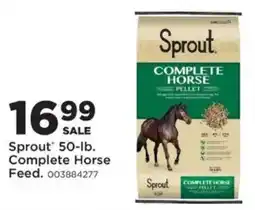 Mills Fleet Farm Sprout complete horse feed offer
