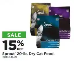 Mills Fleet Farm Sprout dry cat food offer