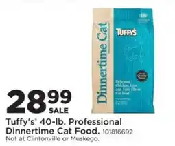 Mills Fleet Farm Tuffy's Professional Dinnertime Cat Food offer