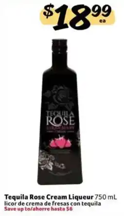 Fresco y Más Tequila Rose Cream Liqueur offer