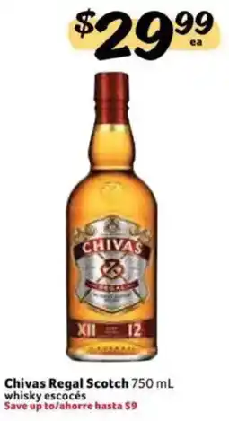 Fresco y Más Chivas Regal Scotch offer