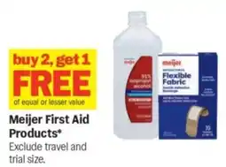 Meijer Meijer First Aid Products offer