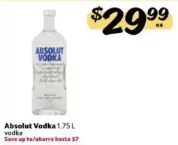Fresco y Más Absolut Vodka offer