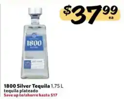 Fresco y Más 1800 silver tequila offer
