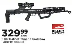 Mills Fleet Farm Killer Instinct Tempr-X Crossbow Package offer