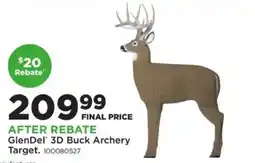 Mills Fleet Farm GlenDel 3D Buck Archery offer