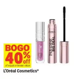 Meijer L'Oréal Cosmetics offer