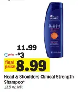Meijer Head & Shoulders Clinical Strength Shampoo offer