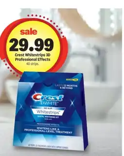 Meijer Crest whitestrips 3d white offer