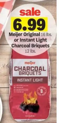 Meijer Meijer charcoal briquets offer