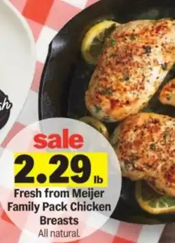 Meijer Meijer Family Pack Chicken Breasts offer