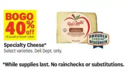 Meijer Red Apple Specialty Cheese offer