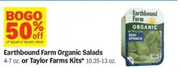 Meijer Earthbound Farm Organic Salads offer