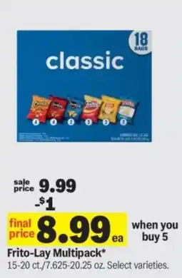 Meijer Frito-Lay Multipack offer