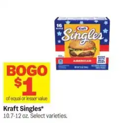 Meijer Kraft Singles offer