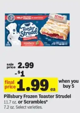 Meijer Pillsbury Frozen Toaster Strudel offer