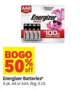 Meijer Energizer Batteries offer