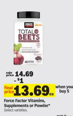 Meijer Force Factor Total Beets offer