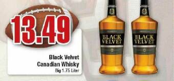 Econofoods Black Velvet Canadian Whisky offer