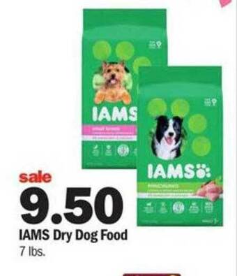 Meijer Iams Dry Dog Food offer