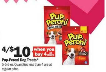 Meijer Pup-peroni Dog Treats* offer