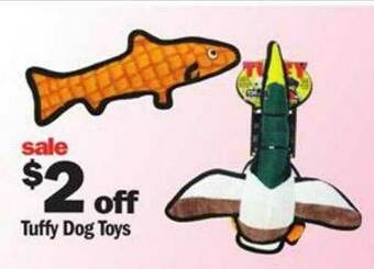 Meijer Tuffy Dog Toys offer
