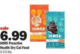Meijer Iams Proactive Health Dry Cat Food offer