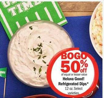 Meijer Heluva Good! Refrigerated Dips* offer