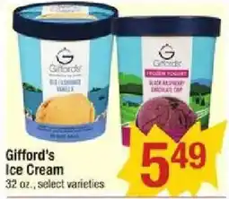 Star Market Gifford's Ice Cream offer