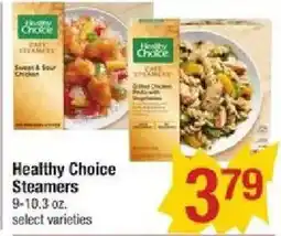 Star Market Healthy Choice Steamers offer