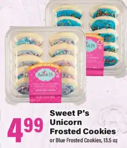 Big Y Sweet P's Unicorn Frosted Cookies offer