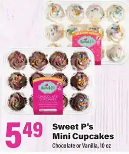 Big Y Sweet P's Mini Cupcakes offer