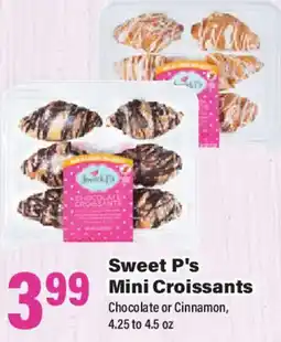 Big Y Sweet P's Mini Croissants offer