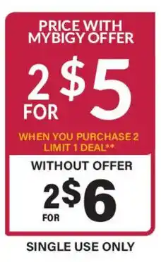 Big Y Price with my bigy offer offer