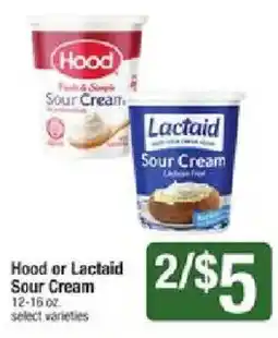 Star Market Hood or Lactaid Sour Cream offer