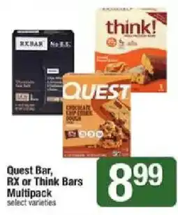 Star Market Quest Bar, RX or Think Bars offer