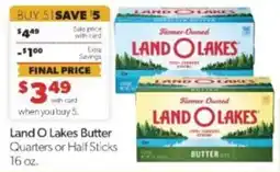 Family Fare Land O Lakes Butter offer