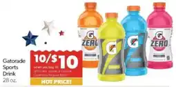 Family Fare Gatorade Sports Drink offer